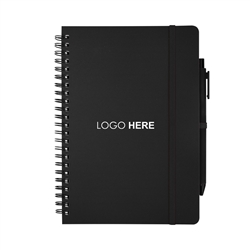REPREVEÂ® Recycled Spiral Notebook with Pen