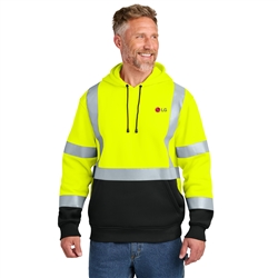 CornerStoneÂ® ANSI 107 Class 3 Heavy-Duty Fleece Pullover Hoodie