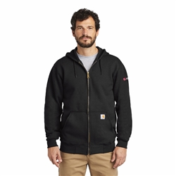 Mens Carhartt Midweight Hooded Zip-Front Sweatshirt