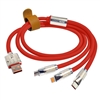 Heavy Duty 3-in-1 Charging Cable