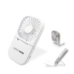 Breeza, Multi-functional Foldable Fan with Mirror