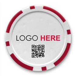 Poker Chip Golf Ball Marker