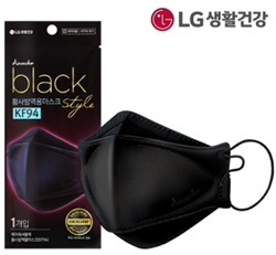 LG Premium KF94 Black Mask