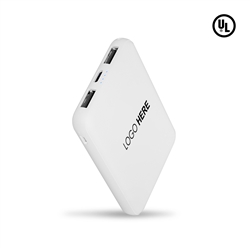 Pocket Power 5,000 mAh Mini Power Bank with Type C and Dual USB Ports
