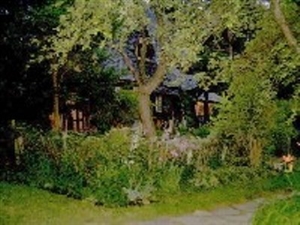Cottage at Dusk note card.