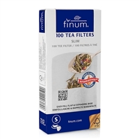 Finum Paper Tea Filters - Slim - Make up to 4 Cups