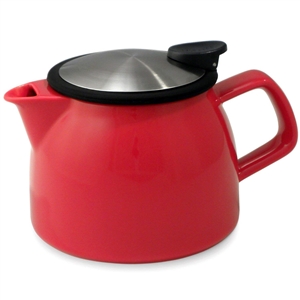 Bell Teapot, Red, 26 oz.