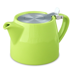 Stump Teapot, Lime, 18 oz.