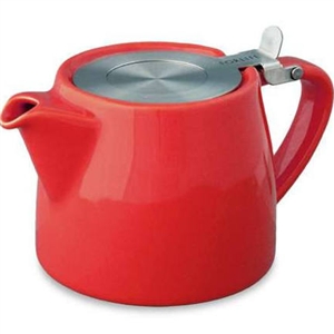 Stump Teapot Red 18 oz