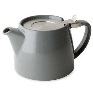 Stump Teapot, Gray, 18 oz.