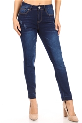 ED-17925 Dk.Indigo missy skinny jeans