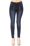ED-17945 Dk.Wash missy skinny jeans