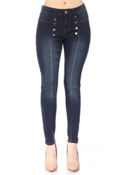 ED-17945 Dk.Wash missy skinny jeans