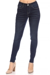 ED-18023 Dk.Indigo Wash missy skinny jeans