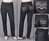 RK-15920K Black girls skinny jeans