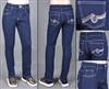 RK-15938K Dk.Indigo girls skinny jeans