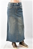 RK-89064KA Vintage Wash girls long skirt