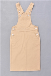 RK-97550K Khaki girls overall