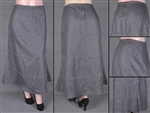 SG-85551X-A Silver Grey long skirt