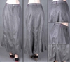 SG-85947 Silver Grey long skirt