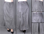 SG-85947X Silver Grey long skirt