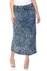 SG-87241XY Dark Snow long skirt
