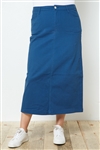 SG-87812XA Teal long skirt