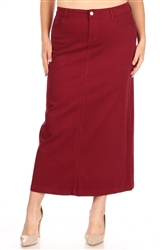 SG-87812XC Cherry long skirt