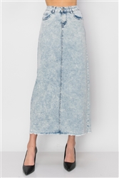SG-89057E Sand Blush long skirt