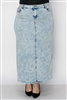 SG-89057XE Sand Blush long skirt