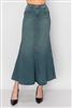 SG-89075 Vintage Wash long skirt