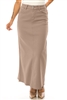 SG-89173XB Sandstone long skirt