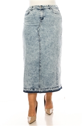 SG-89229X Sand Blush long skirt