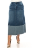 SG-89335X Two Tone long skirt