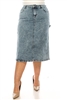 SG-89371X Dark Snow long skirt