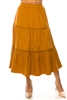 SG-89395 Amber midi length skirt