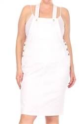 SG-97550X White overall skirt