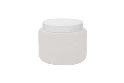 9 oz OVAL JAR. 20 GR Wide Mouth Cosmetic HDPE 70-400<span class='noshowcode'> s9oz </span>