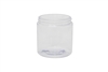 8 oz JAR CLEAR 16 GR Wide Mouth Cosmetic PVC 70-400<span class='noshowcode'> s8oz </span>