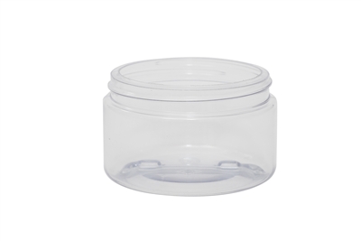 4 oz JAR CLEAR 13 GR Wide Mouth Cosmetic PVC 70-400<span class='noshowcode'> s4oz </span>