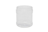 8 oz JAR CLEAR 16 GR Wide Mouth Cosmetic PVC 70-400<span class='noshowcode'> s8oz </span>