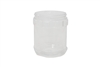 10 oz JAR CLEAR 17 GR Wide Mouth Cosmetic PVC 67 MM<span class='noshowcode'> s10oz </span>