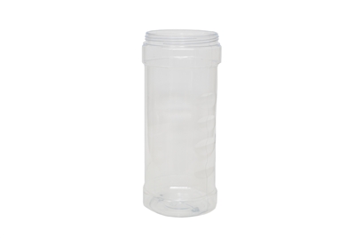 54 oz JAR CLEAR WITH  FINGER HANDLE 62 GR Wide Mouth Cosmetic PVC 95-400<span class='noshowcode'> s54oz </span>