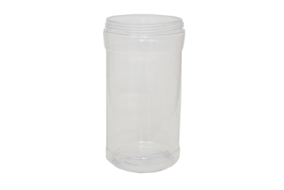 42 oz JAR OCTANGULAR CLEAR 52 GR Wide Mouth Cosmetic PVC 95-400<span class='noshowcode'> s42oz </span>