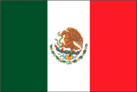 Mexico Nylon Flag