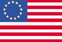 Historical betsy Ross Cotton Flag