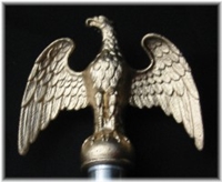 Stainless Steel Flagpole Eagle