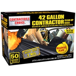 Contractor Trash Bags - 42 Gallon