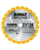 Blade, Circular Saw - Standard Carbide (7-1/4" 24T)