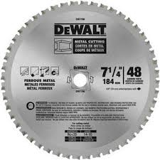 Blade, Circular Saw - 7-1/4" Metal 48T Ferrous